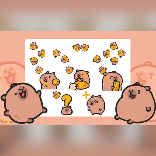 水豚光标预览图