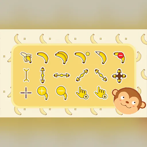 香蕉光标预览图