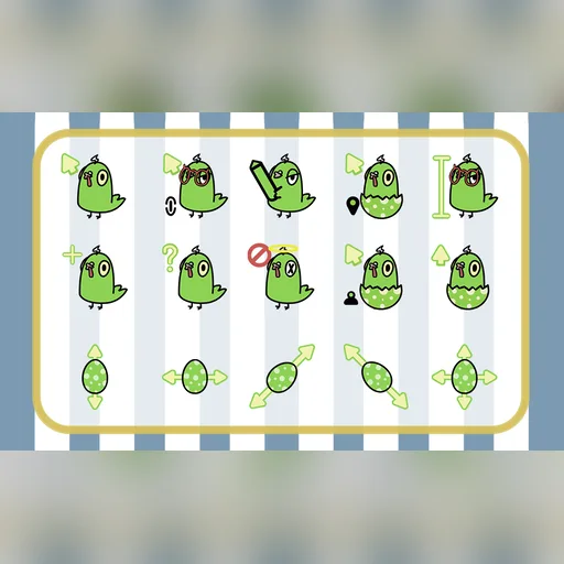 鸡仔光标预览图