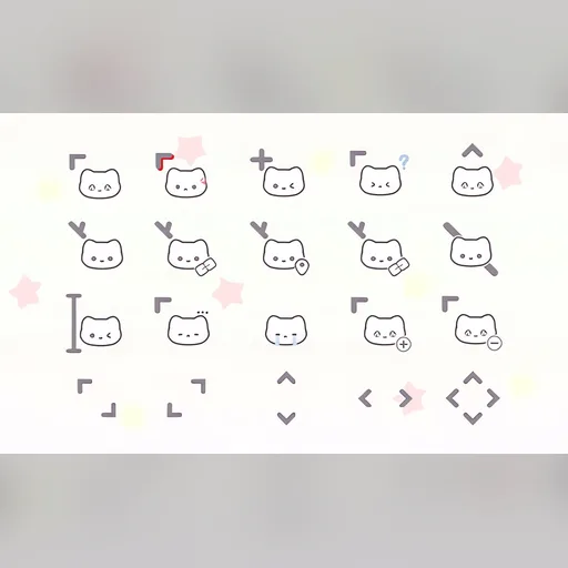 可爱小猫光标预览图