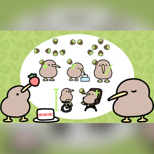猕猴桃小鸡光标预览图