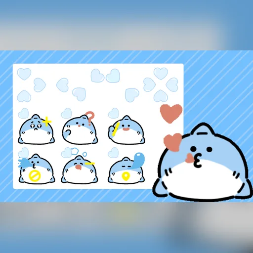 小鲨鱼光标预览图