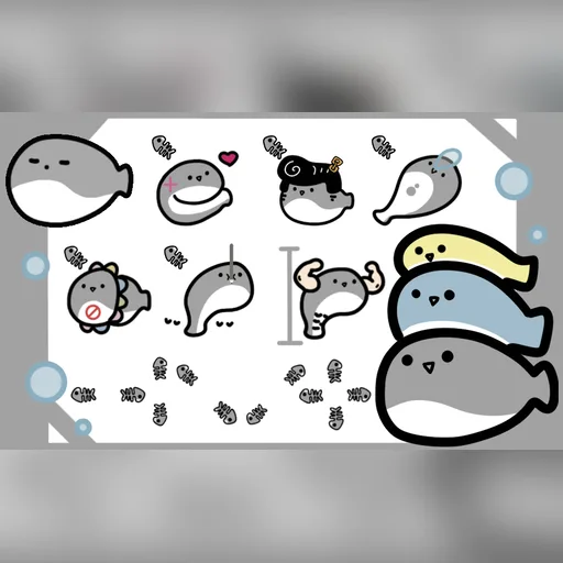 小灰鱼光标预览图