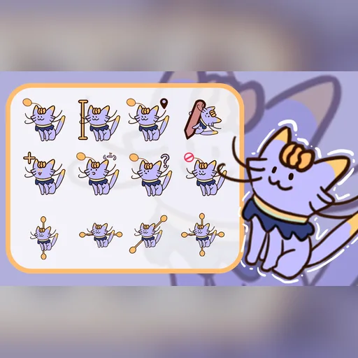 魔法猫咪光标预览图