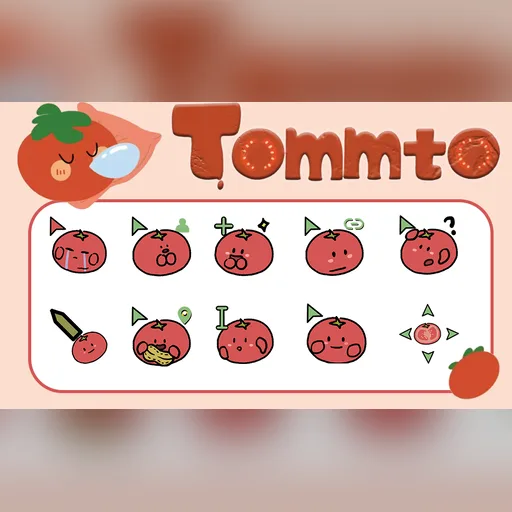 西红柿光标预览图