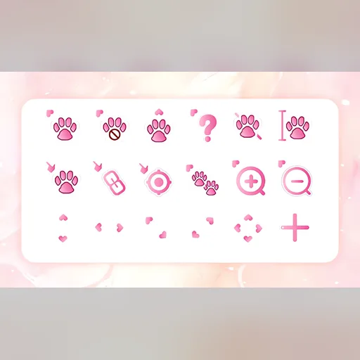 猫爪光标预览图