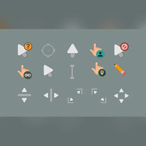 简约4光标预览图